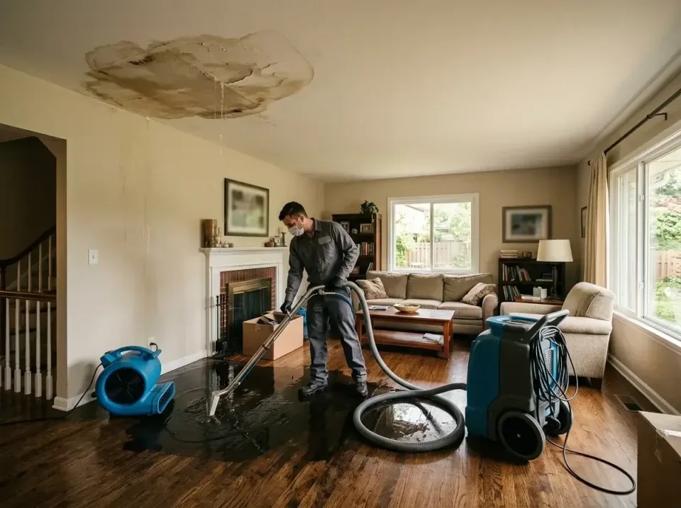 attic-pipe-burst-ceiling-drip-008 — frequently asked questions, Water Damage Restoration & Carpet Care in Pascoag, RI